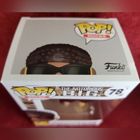Notorious b.i.g funko (with jersey) # 78 (nib) With pop protector - Picture 4 of 7